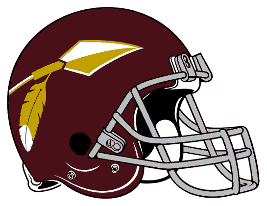 Washington Redskins 1965-1969 Helmet Logo iron on transfers for T-shirts